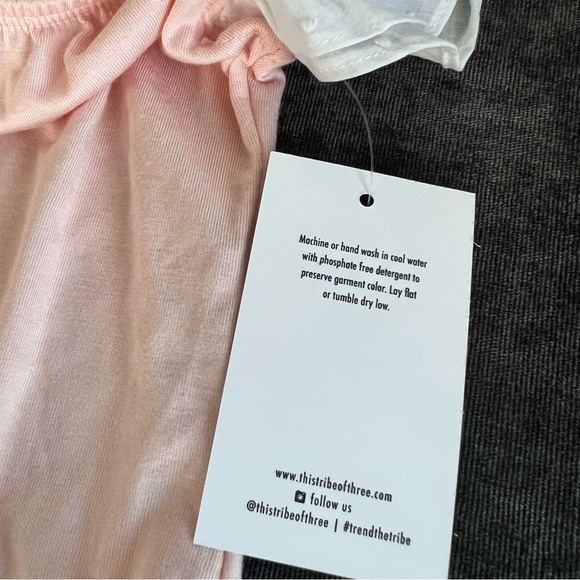 NWT This Tribe Of Three Sleeveless Bodysuit - Picture 4 of 6